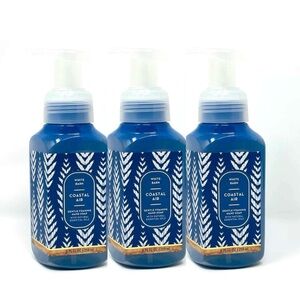 Bath & Body Works Coastal Air Gentle Foaming Hand Soaps Set of 3